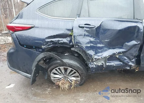 2021 Toyota Highlander Platinum from USA, damaged, VIN 5TDFZRBH4MS091400